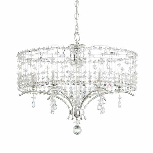 Schonbek Lighting Bella Rose Antique Silver Crystal Chandelier by Schonbek Lighting TC1024N-48H