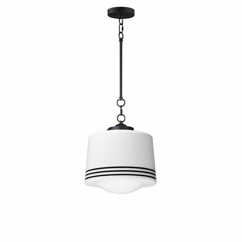 Maxim Lighting Eureka 11.75-Inch Pendant in Black by Maxim Lighting 21532WTBK