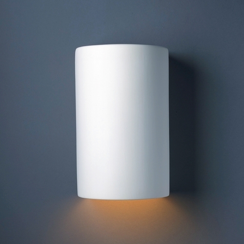 Justice Design Group Sconce Wall Light in Bisque by Justice Design Group CER-1260-BIS