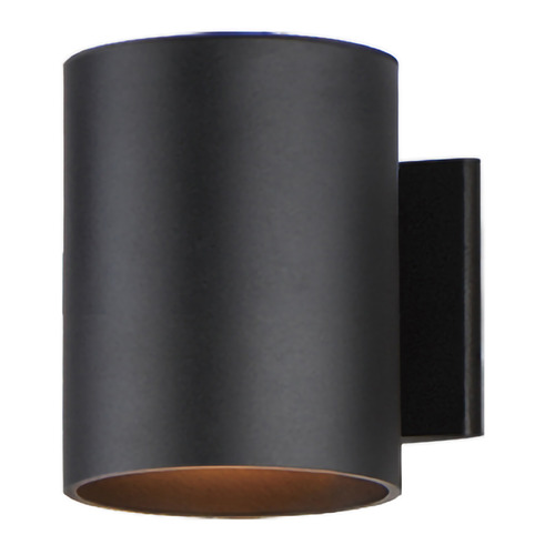 Maxim Lighting Maxim Lighting Outpost Black LED Outdoor Wall Light 86401BK