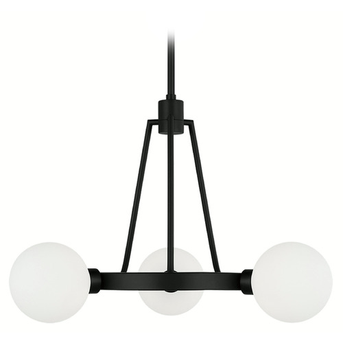 Visual Comfort Studio Collection Visual Comfort Studio Collection Clybourn Midnight Black Chandelier 3161603-112