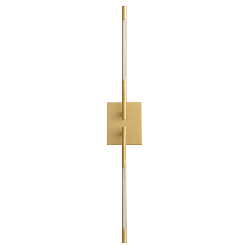 Oxygen Oxygen Palillos Aged Brass LED Sconce 3-404-40