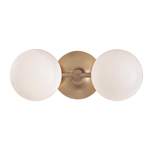 Hudson Valley Lighting Fleming Aged Brass LED Bathroom Light by Hudson Valley Lighting 4742-AGB