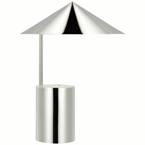 Visual Comfort Signature Collection Paloma Contreras Orsay Table Lamp in Polished Nickel by VC Signature PCD3205PN