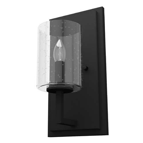 Hunter Fan Company Hunter Fan Company Kerrison Natural Black Iron Sconce 19544
