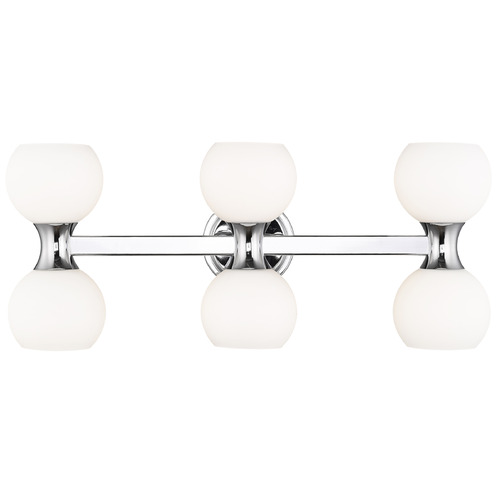 Z-Lite Z-Lite Artemis Chrome Bathroom Light 494-6V-CH