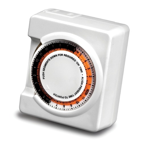 Hinkley White Standard Time Clock by Hinkley Lighting 1505TC