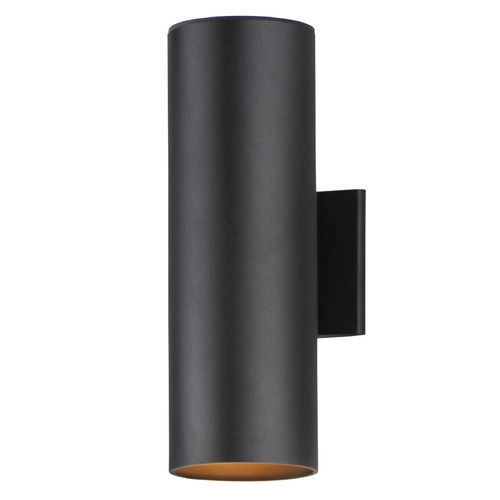 Maxim Lighting Maxim Lighting Outpost Black LED Outdoor Wall Light 86403BK