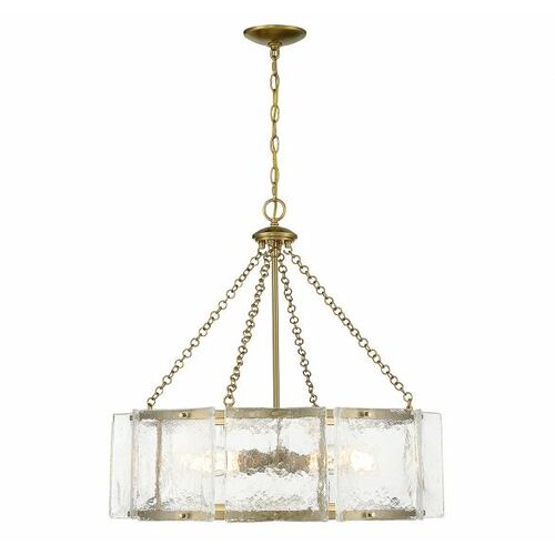 Savoy House Genry 5-Light Pendant in Warm Brass by Savoy House 1-8200-5-322