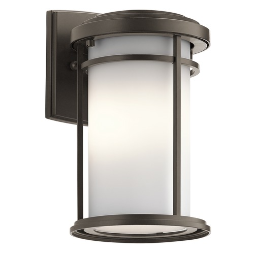 Kichler Lighting Toman 10.25-Inch Olde Bronze Outdoor Wall Light by Kichler Lighting 49686OZ