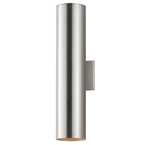 Maxim Lighting Maxim Lighting Outpost Brushed Aluminum LED Outdoor Wall Light 86405AL