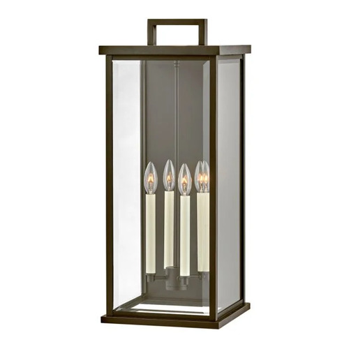 Hinkley Weymouth 27-Inch Outdoor Wall Light in Bronze by Hinkley Lighting 20018OZ