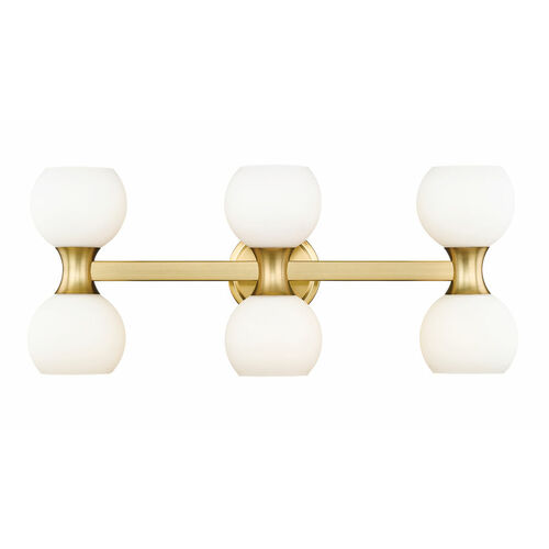 Z-Lite Artemis 25-Inch Bath Light in Modern Gold by Z-Lite 494-6V-MGLD