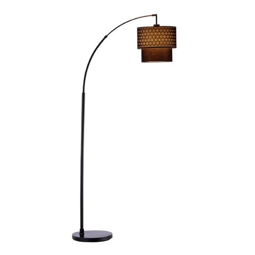 Adesso Home Lighting Adesso Home Lighting Gala Matte Black Arc Lamp 3029-01