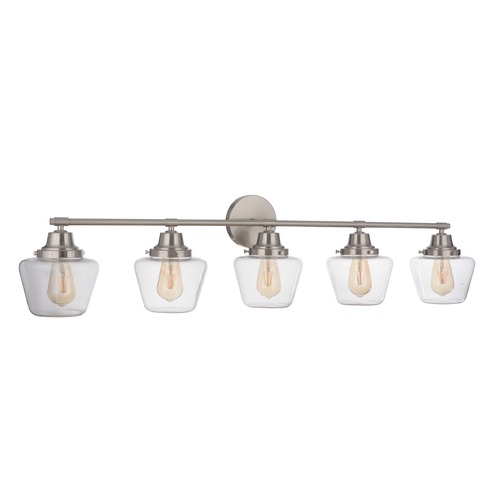 Craftmade Lighting Essex 48.25-Inch Bath Light in Brushed Nickel by Craftmade Lighting 19548BNK5