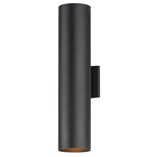 Maxim Lighting Maxim Lighting Outpost Black LED Outdoor Wall Light 86405BK
