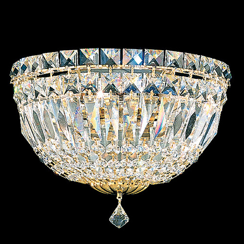 Schonbek Lighting Schonbek Worldwide Lighting Petit Crystal Deluxe Aurelia Sconce 6600-211O