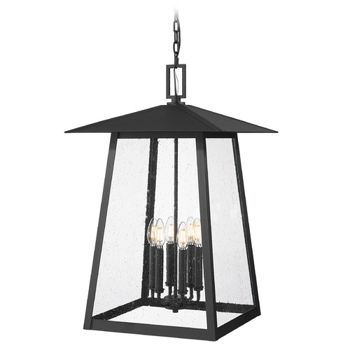 Z-Lite Z-Lite Rainer Black Outdoor Hanging Light 5015CHXXL-BK