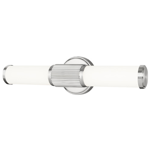 Z-Lite Z-Lite Solange Brushed Nickel LED Vertical Bathroom Light 1021-18W-BN-LED