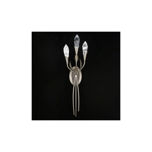 Schonbek Lighting Secret Garden Antique Silver LED Sconce by Schonbek Lighting S2428-48OH