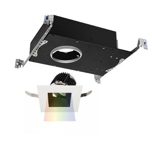 WAC Lighting Aether Black White LED Recessed Trim by WAC Lighting R3ASAT-N927-BKWT