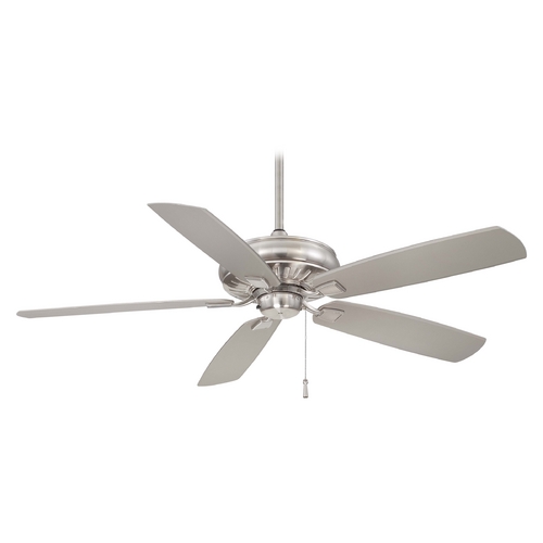 Minka Aire Sunseeker 60-Inch Fan in Brushed Nickel Wet by Minka Aire F532-BNW