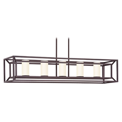 Design Classics Lighting Harmony 42-Inch Linear Pendant in Royal Bronze by Design Classics  1748-30 G174-W