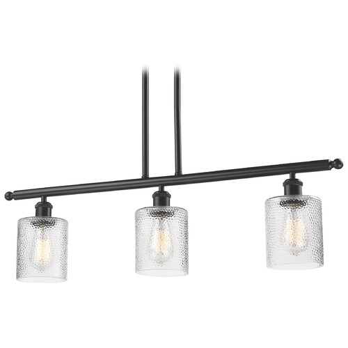 Innovations Lighting Cobbleskill Oil Rubbed Bronze Island Light by Innovations Lighting 516-3I-OB-G112