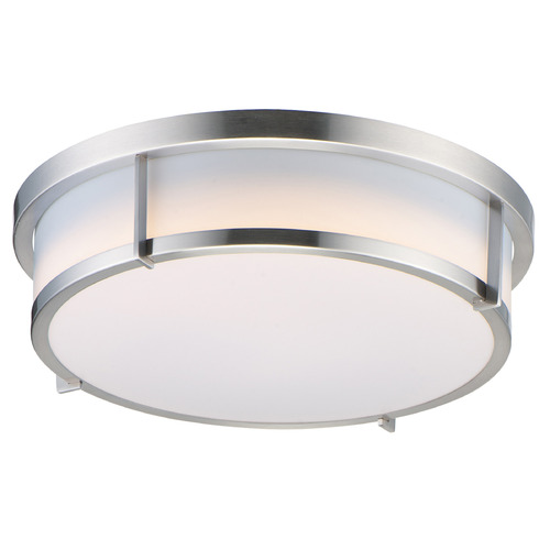Maxim Lighting Maxim Lighting Rogue E26 Satin Nickel Flushmount Light 10272WTSN
