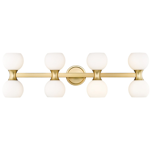 Z-Lite Z-Lite Artemis Modern Gold Bathroom Light 494-8V-MGLD
