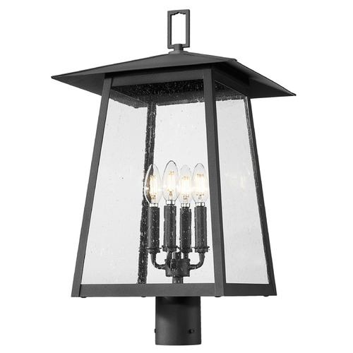 Z-Lite Z-Lite Rainer Black Post Light 5015PHBR-BK