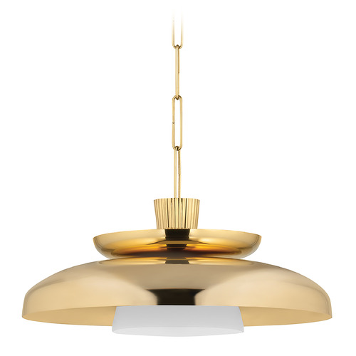 Corbett Lighting Corbett Lighting Ravenna Vintage Brass Pendant 493-22-VB