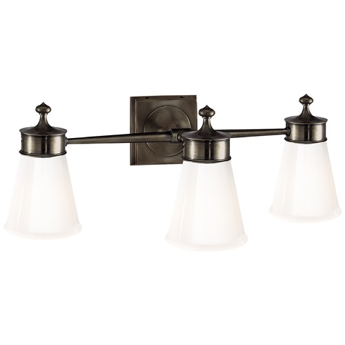 Visual Comfort Signature Collection Studio VC Siena Triple Sconce in Bronze by Visual Comfort Signature SS2003BZWG