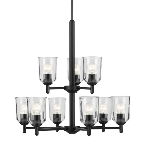 Kichler Lighting Kichler Lighting Shailene Black Chandelier 43672BKCLR