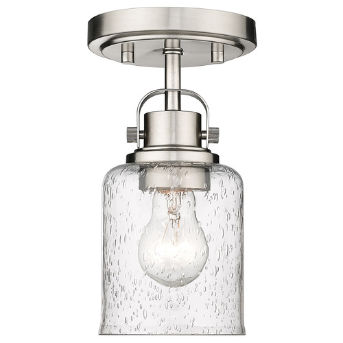 Z-Lite Kinsley Brushed Nickel Semi-Flush Mount by Z-Lite 340F1-BN
