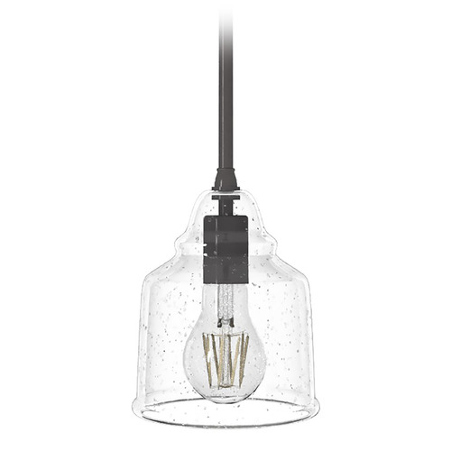 Hunter Fan Company Hunter Fan Company Dunshire Noble Bronze Mini-Pendant Light with Bell Shade 19657