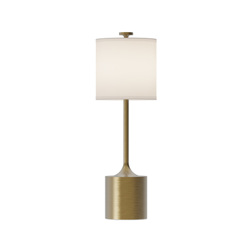 Alora Lighting Alora Lighting Issa Brushed Gold Table Lamp with Cylindrical Shade TL418726BGIL