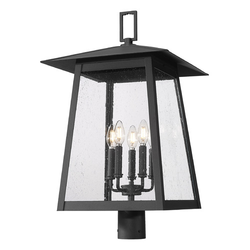 Z-Lite Z-Lite Rainer Black Post Light 5015PHXLR-BK