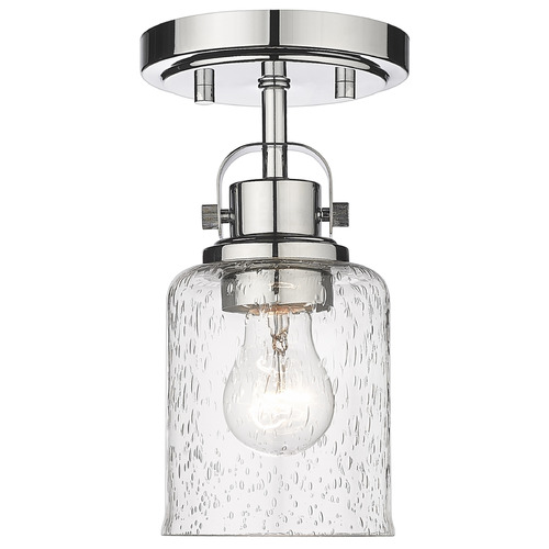 Z-Lite Kinsley Chrome Semi-Flush Mount by Z-Lite 340F1-CH