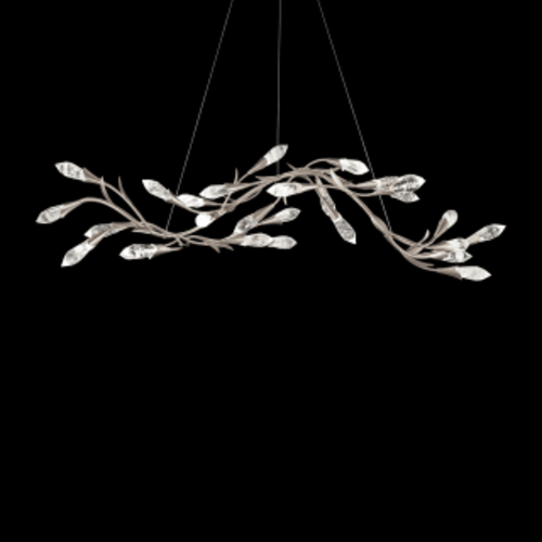 Schonbek Lighting Secret Garden Antique Silver LED Linear Light by Schonbek Lighting S2456-48OH