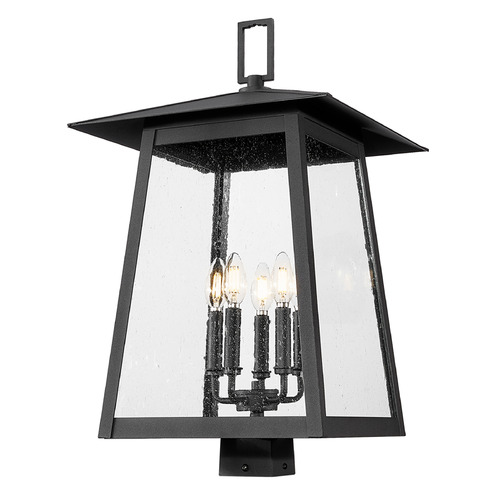 Z-Lite Z-Lite Rainer Black Post Light 5015PHXLS-BK