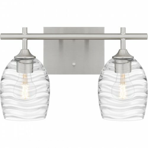 Quoizel Lighting Lucy 15-Inch Bath Light in Brushed Nickel by Quoizel Lighting LCY8615BN