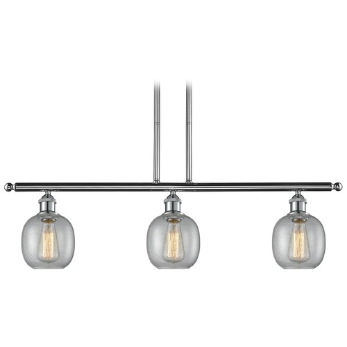 Innovations Lighting Belfast Polished Chrome Island Light by Innovations Lighting 516-3I-PC-G104