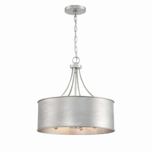 Meridian 18-Inch Pendant in Antique Silver by Meridian M7040AS