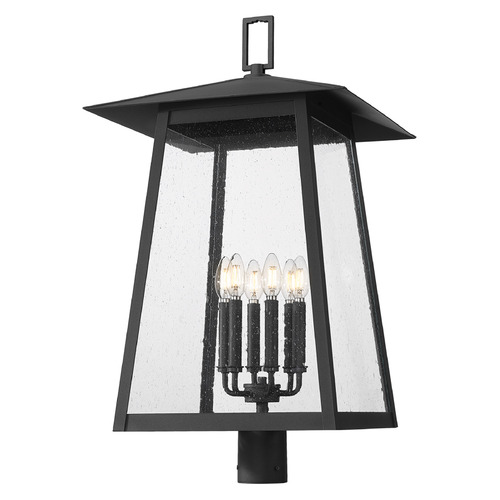 Z-Lite Z-Lite Rainer Black Post Light 5015PHXXLR-BK