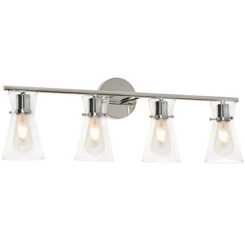 AFX Lighting Afx Lighting Amanda Polished Chrome Bathroom Light AMDV3310MBPC