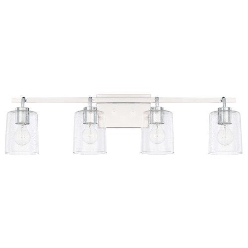 HomePlace by Capital Lighting Greyson 33.50-Inch Chrome Bath Light by HomePlace by Capital Lighting 128541CH-449