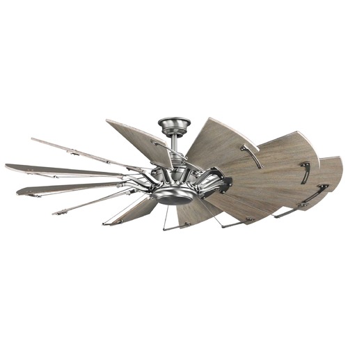 Progress Lighting Springer Antique Nickel Ceiling Fan by Progress Lighting P250000-081