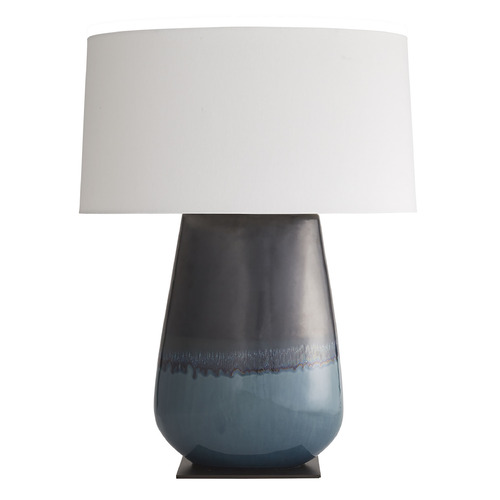 Arteriors Home Lighting Deagan 29-Inch Lamp in Gunmetal & Teal by Arteriors Home 17367-943