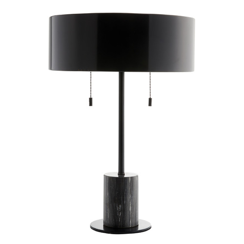 Arteriors Home Lighting Marcel 21-Inch Lamp in Bronze & Gray Marble by Arteriors Home 44755